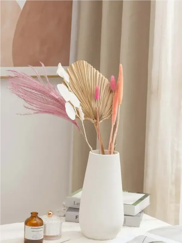 Сухоцветы букет для декора и интерьера натуральные 48 см