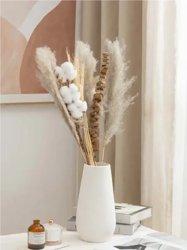 Сухоцветы букет для декора и интерьера натуральные 65 см