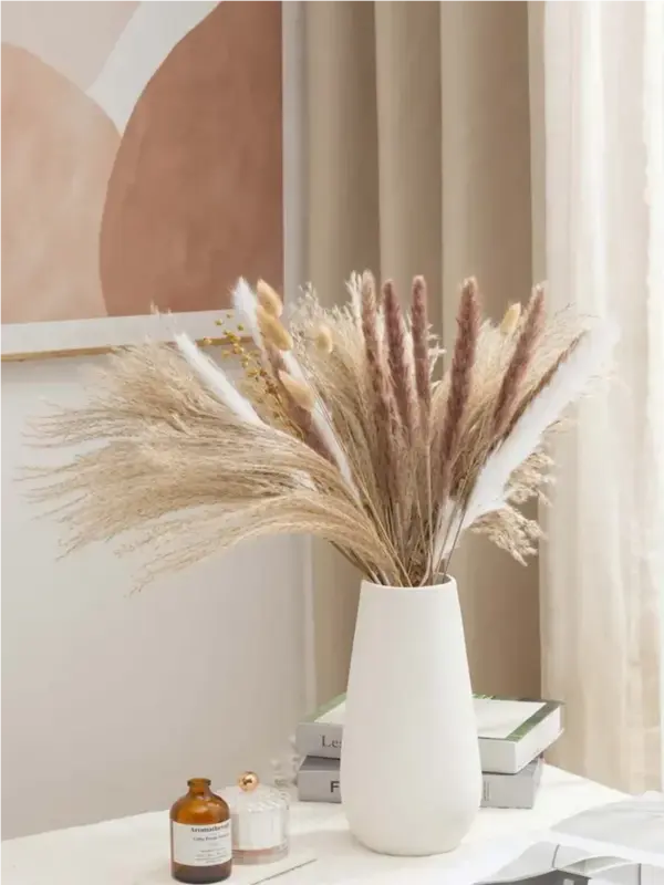 Сухоцветы букет для декора и интерьера натуральные 48 см