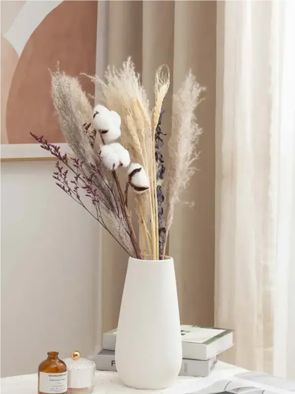 Сухоцветы букет для декора и интерьера натуральные 65 см