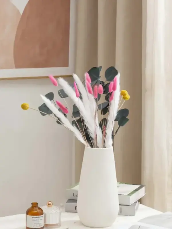 Сухоцветы букет для декора и интерьера натуральные 48 см