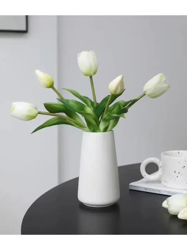 Искусственные цветы тюльпаны 40 см, букет 10 шт