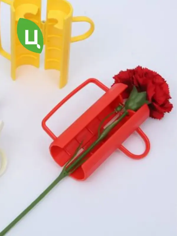 Шипосниматель очиститель стеблей роз красный 9*11.5 см