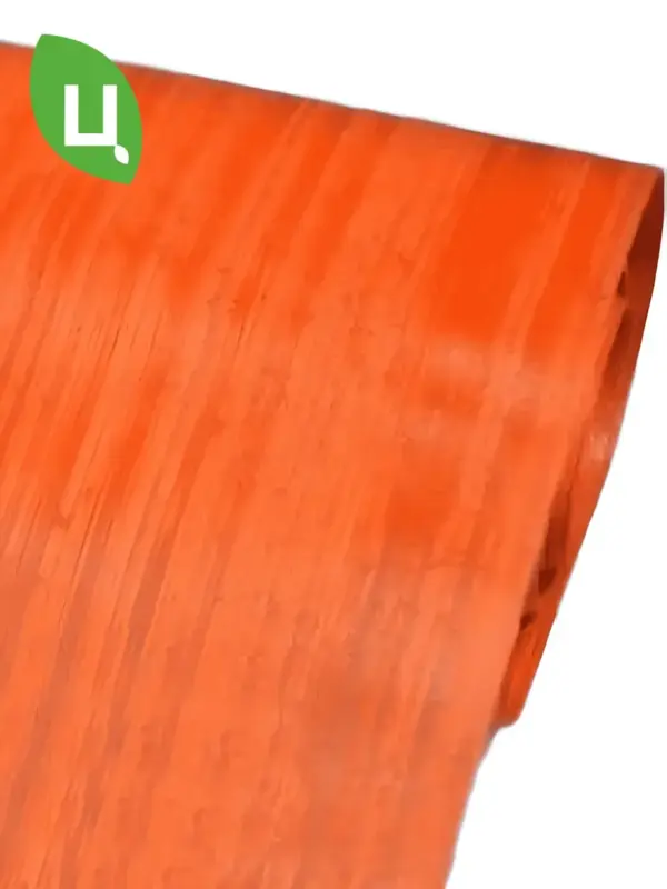 Фетр ламинированный ПОЛОСКИ оранжевый 53см*15ярд