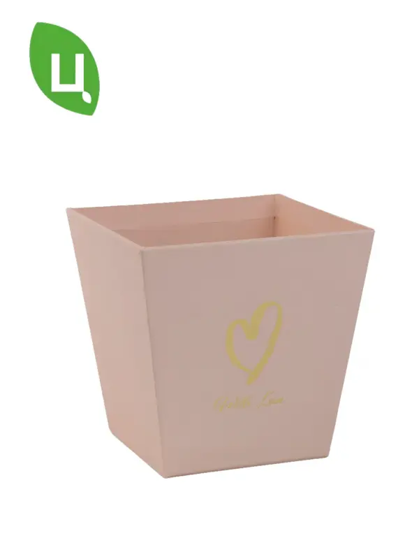 Коробки картонные трапеция Янцзян для цветов пион 1 шт