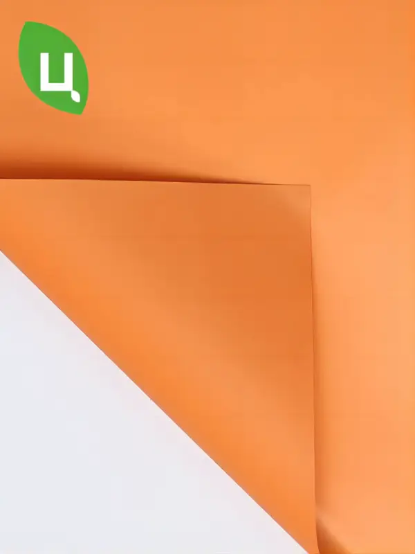 Бумага (пленка) упаковочная Нагчу оранжевая 58*58см 20шт