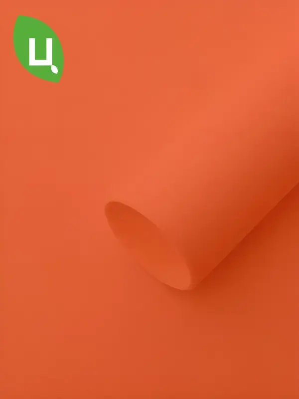 Пленка упаковочная 60*60 см 20 листов оранжевая 051