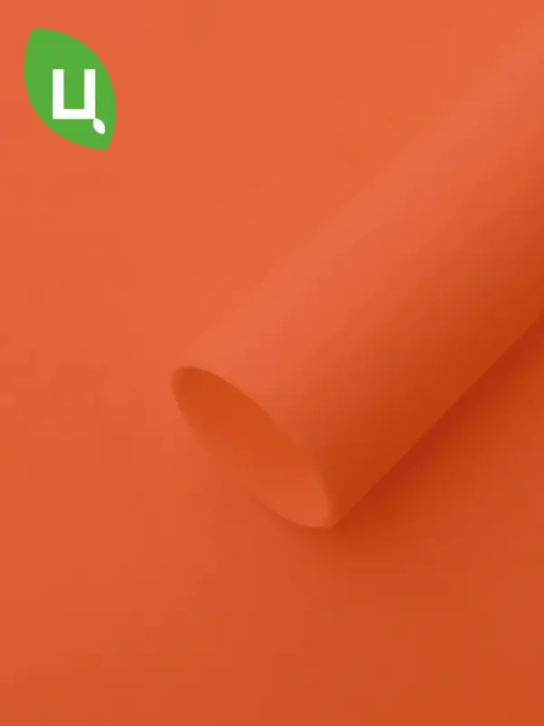 Бумага (пленка) упаковочная Ёнъин Оранжевый 60*60см 20 шт