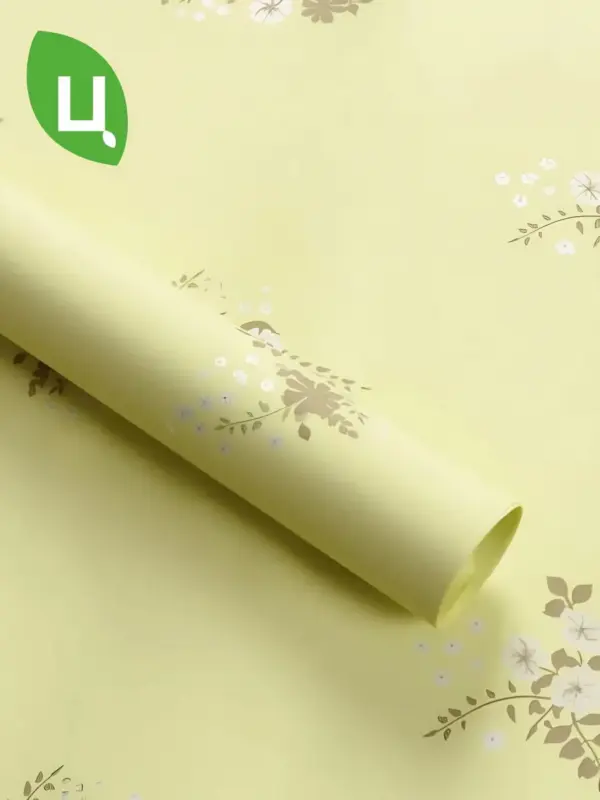 Бумага упаковочная Кванджу Желтый 57*57см 20 шт