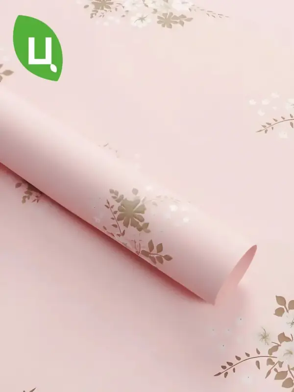 Бумага упаковочная Кванджу Розовый 57*57см 20 шт