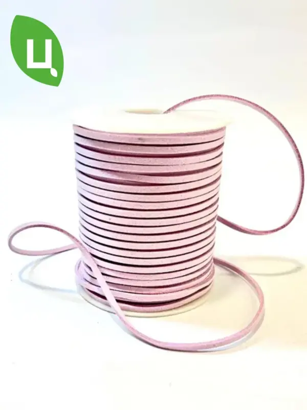 Шнур из искусственной замши для рукоделия 3мм 45м