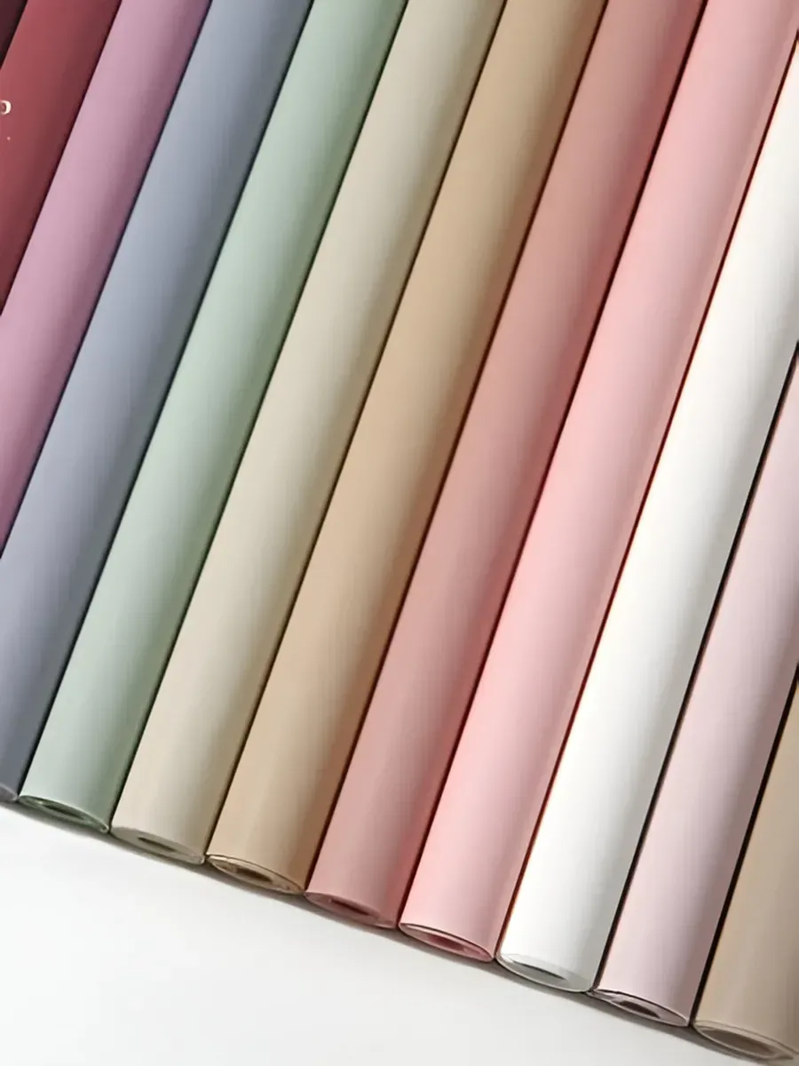 Пленка (бумага) упаковочная 60*60 см 20 листов синяя 102 — изображение 2