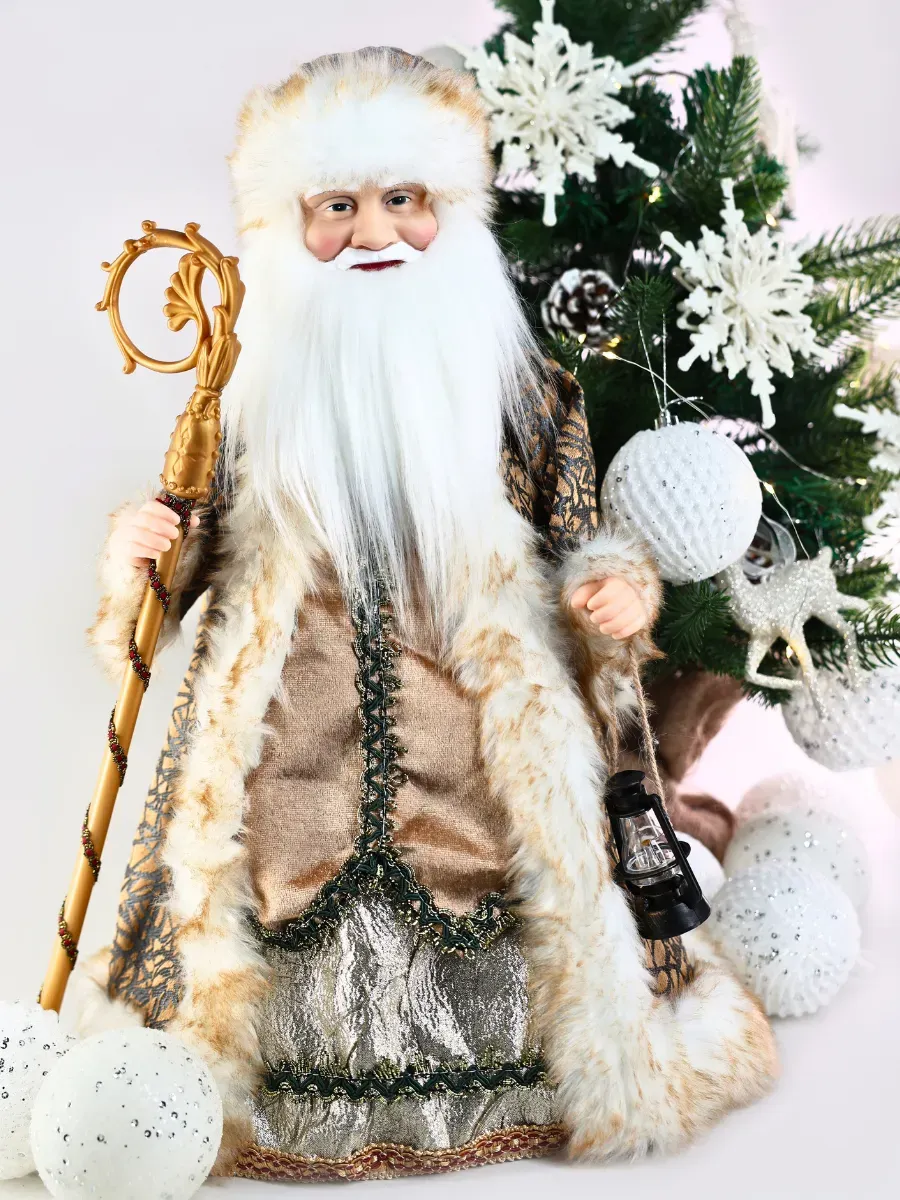 Фигурка Деда Мороза музыкальная 50 см — изображение 2