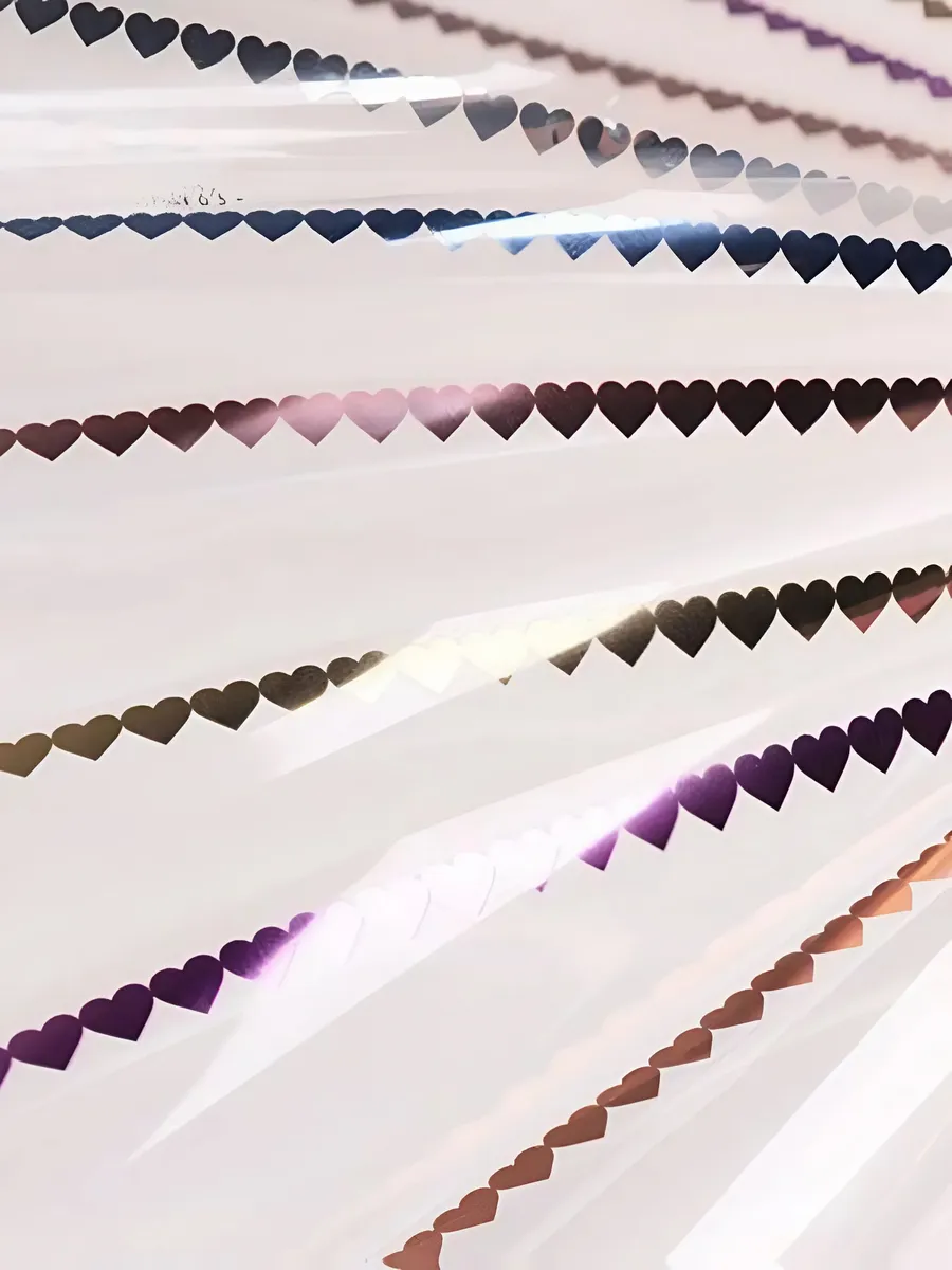 Бумага (пленка) упаковочная Коян Серебро 57*57см 20 шт — изображение 3