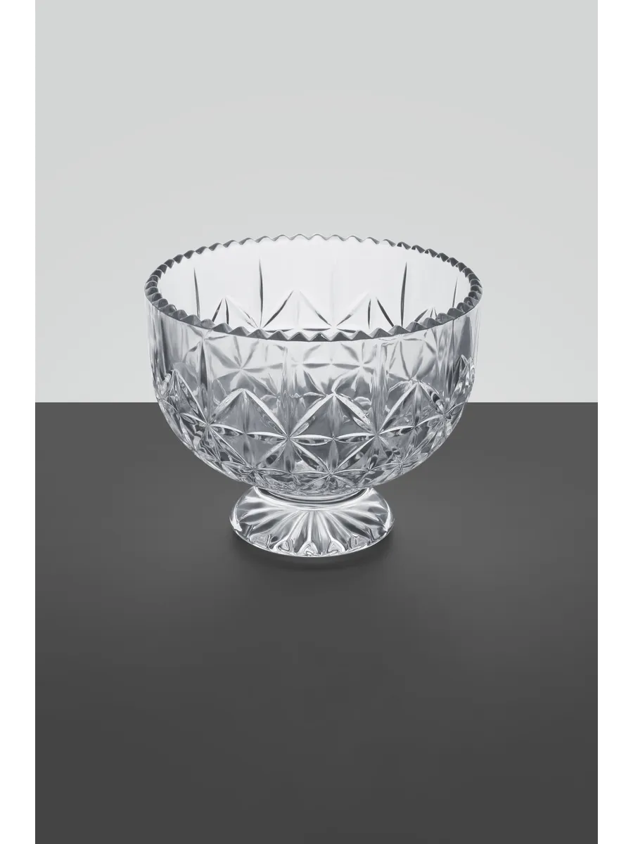 Фруктовница ваза стеклянная хрустальная для фруктов 11,5 см — изображение 3