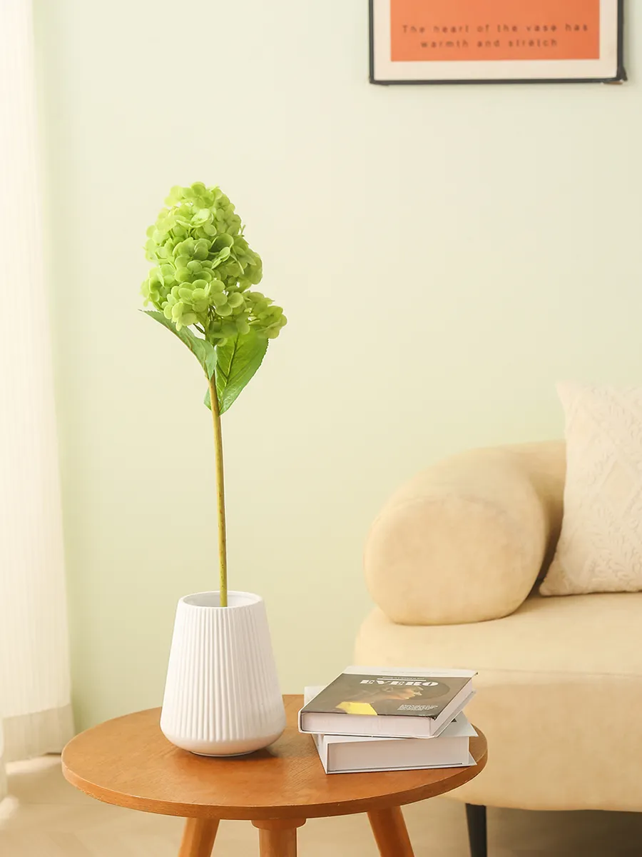 Искусственные цветы гортензия Рил-Тач для декора 70 см — изображение 3