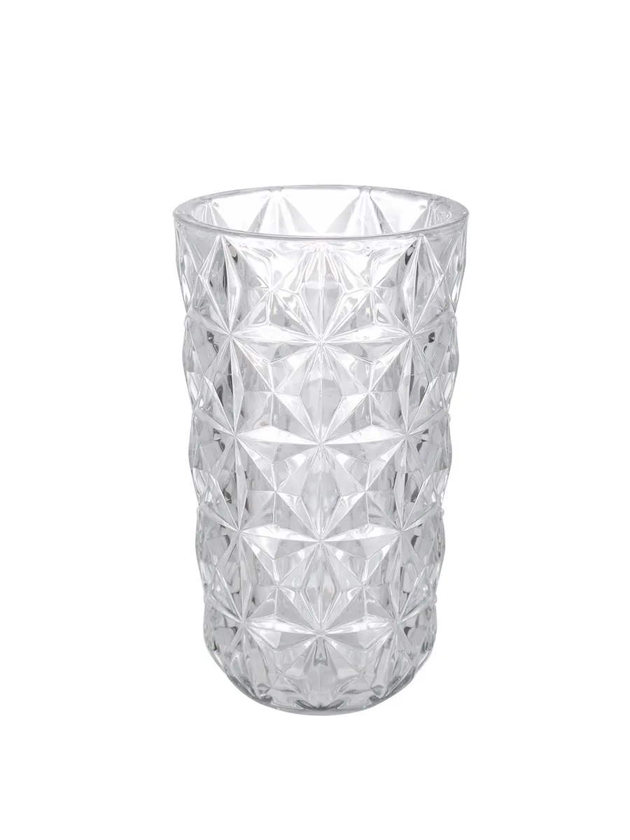 Ваза стеклянная для цветов и сухоцветов 27,5 см — изображение 3