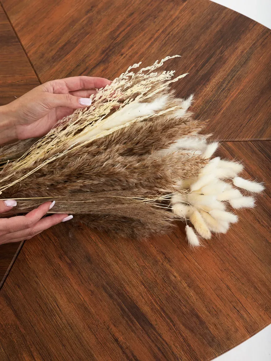 Пампасная трава Тростник натуральный сухоцвет — изображение 3