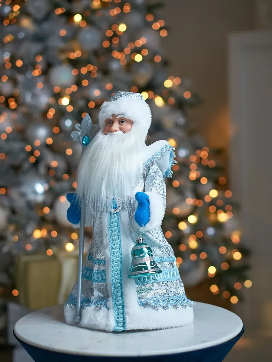 Фигурка Деда Мороза музыкальная 40 см — изображение 3