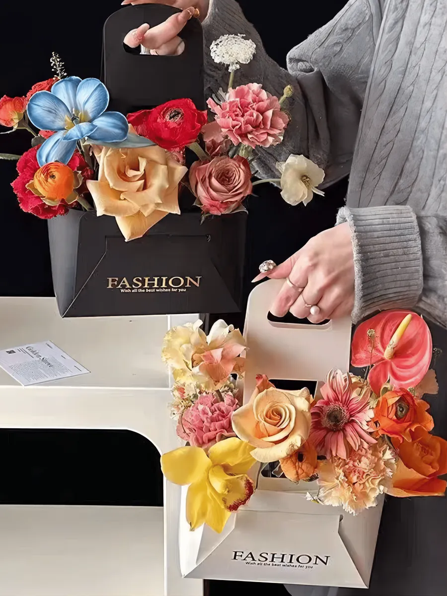 Сумка подарочная плайм пакет Уланчаб 21*11*30 см 1 шт фиолет — изображение 3