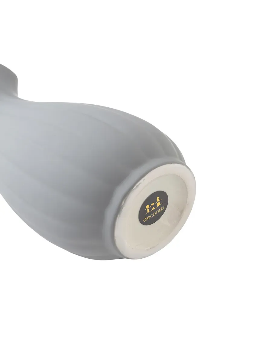 Ваза керамическая для цветов и сухоцветов — изображение 4